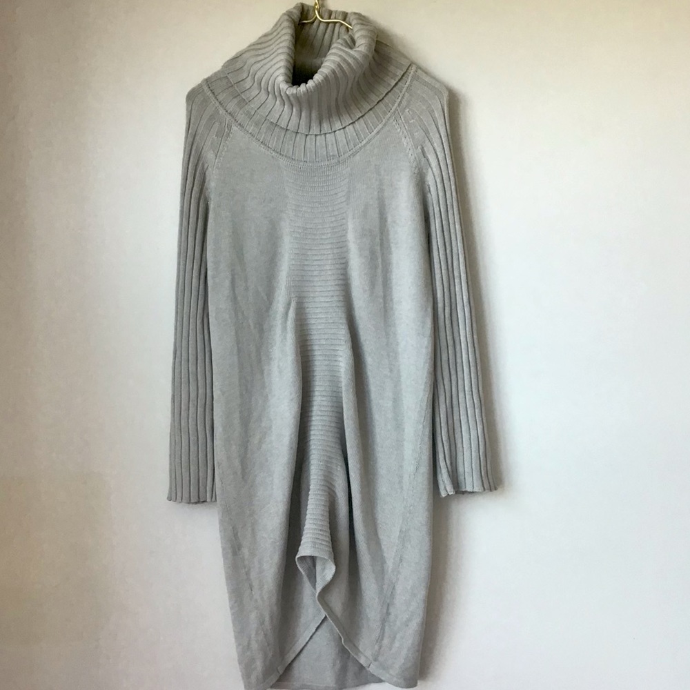 Zero + Maria Cornejo Turtle Neck Sweater Dress Size Large